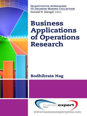 cover image of Business Applications of Operations Research